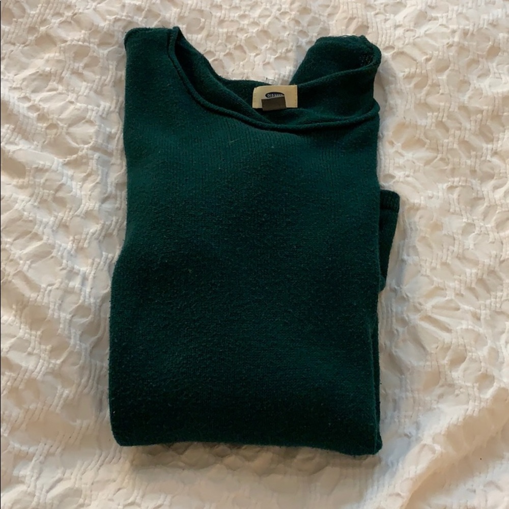Forest green Old Navy crew neck sweater